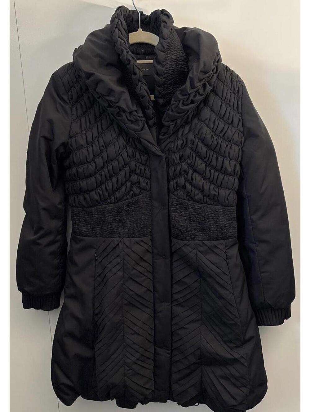 Elie Tahari Down Coat, Ruched, Women’s Size S